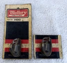 One Pair Vintage Mallory Ignition Points For Distributor Set (part No. 25042X). Fixed Price $54.95.