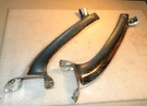 1961-62 Cadillac Deville Fleetwood Both Front Inside A-pillar Stainless Moldings. Fixed Price $145.00.