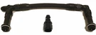 Holley Carburetor Black Braided Fuel Line Dual Feed Double Pump 4150 8AN F4. Fixed Price $79.99.