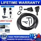 2PCS Windshield Washer Wiper Water Spray Nozzle For Chrysler 300C Jeep Dodge Ram. Fixed Price $8.74.