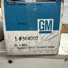 Gm 364002 Sensor Unit Low Coolant Level 1971-74 Chevy Vega Nos. Fixed Price $40.00.