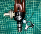 Restored German Bosch BR8/1 Distributor With Nos Vacuum Canister And Clamp. Fixed Price $275.00.