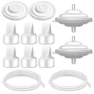 Momstouch Pump Parts For Spectra And Motif Luna, Replace 12 Piece Set, White. Fixed Price $24.99.