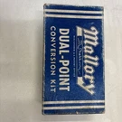 Mallory Dual-point Conversion Kit 25590. Empty Box. Fixed Price $20.00.