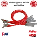 Msd 8.5MM Super Conductor Spark Plug Wire Set Red For Dodge Ram 1500/ 2500/ 3500. Fixed Price $203.25.
