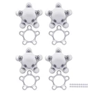United Pacific Center Caps Bullet Style Bolt-on Steel Chrome Set Of 4 C8062. Fixed Price $179.99.