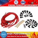 8MM Universal Ignition Spark Plug Wire Set Cut To Length 90 Degree Boots 4041R. Fixed Price $32.85.
