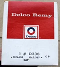 Nos Delco 1975-1984 Chevrolet Gm Cylinder Hei Distributor Cap D336 / 1974408. Fixed Price $29.99.