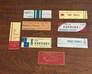 1960 El Camino Foreign Car Club Emblems Plates Time Trials Atascadero Speedway. Fixed Price $88.00.