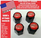Billet Boss Mustang Svt Shelby Saleen Cobra Mach 1 Red Valve Stem Caps Unique. Fixed Price $13.99.