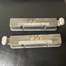 Mickey Thompson Aluminum Valve Covers Small Block Chevy No Bosses 3276000. Fixed Price $238.00.